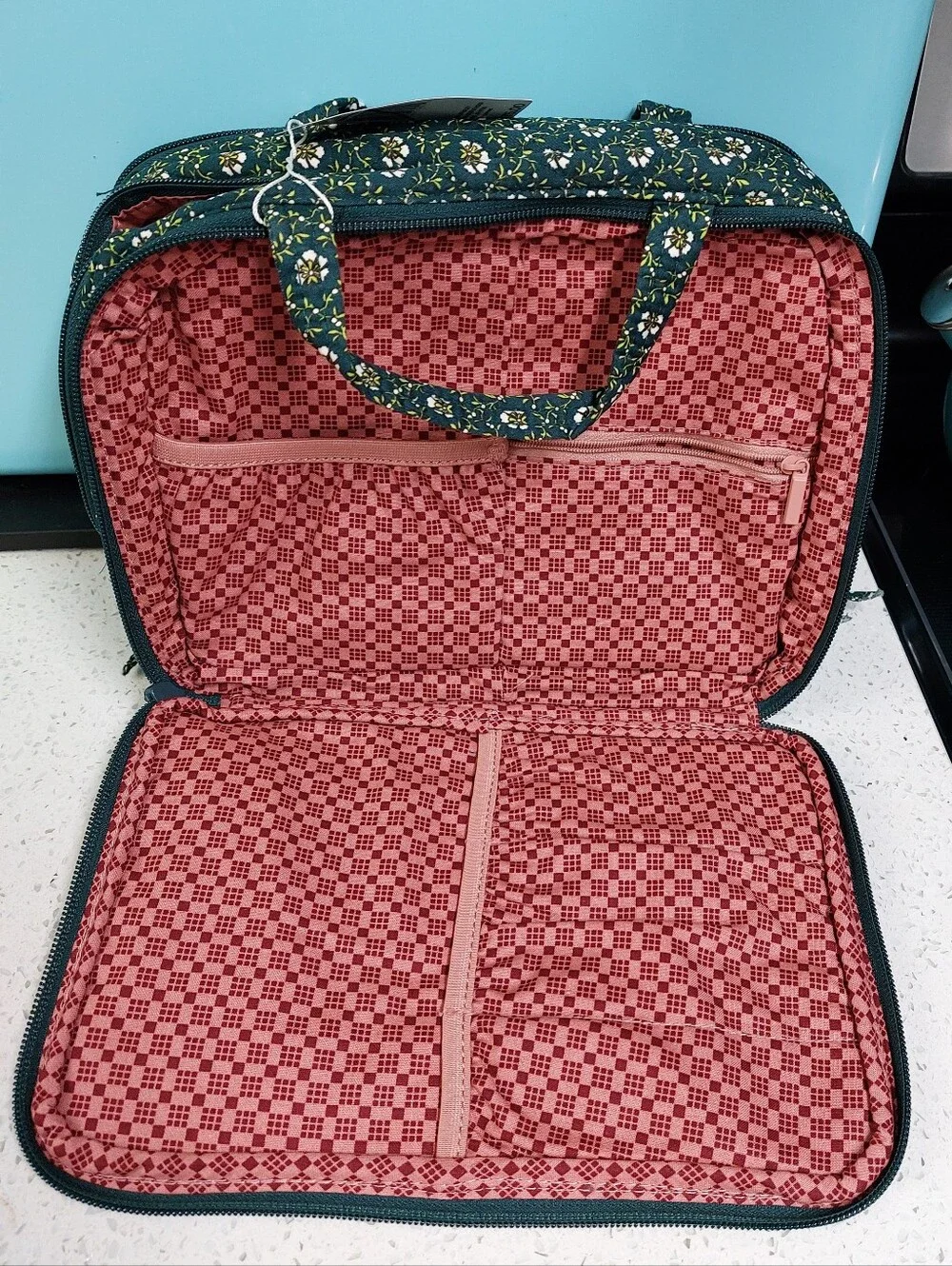 Vera Bradley Ultimate Travel Case Mistletoe Lattice